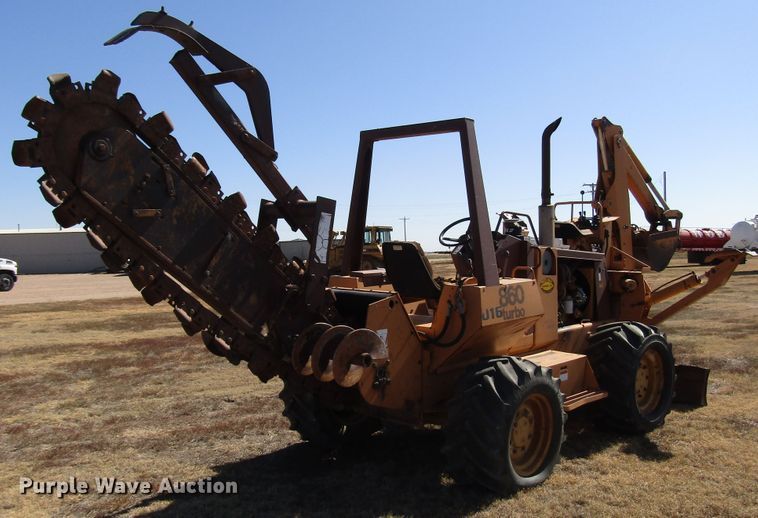 image for item DG0318 1993 Case 860 Turbo trencher