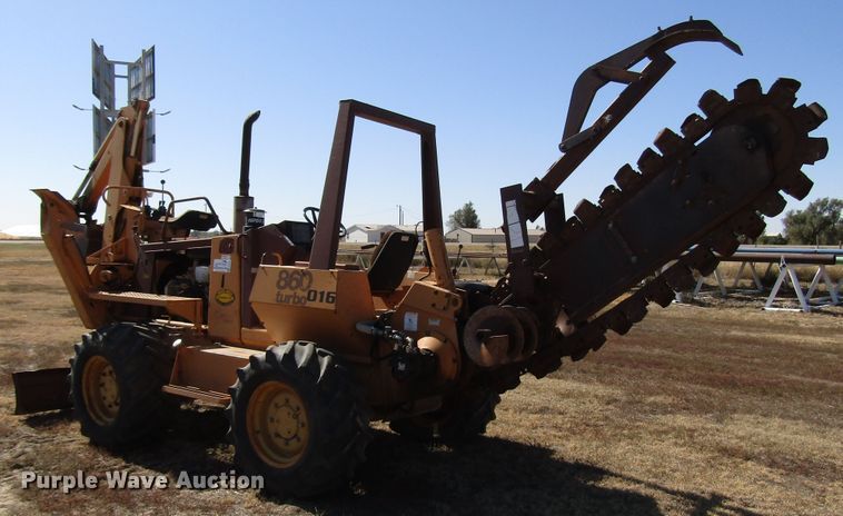 image for item DG0318 1993 Case 860 Turbo trencher