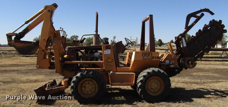 image for item DG0318 1993 Case 860 Turbo trencher