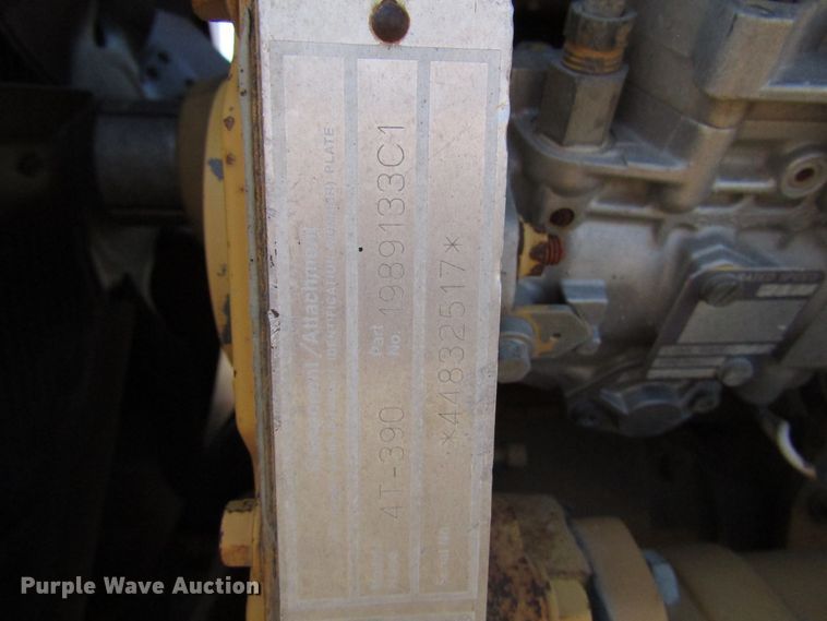 image for item DG0318 1993 Case 860 Turbo trencher