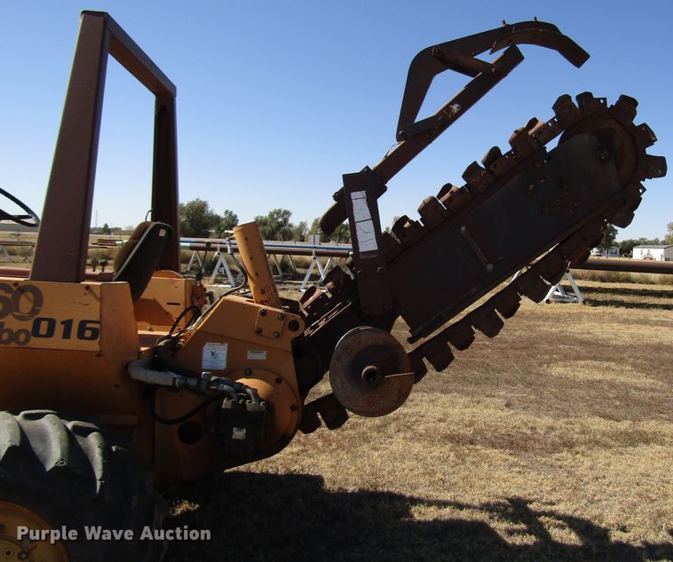 image for item DG0318 1993 Case 860 Turbo trencher