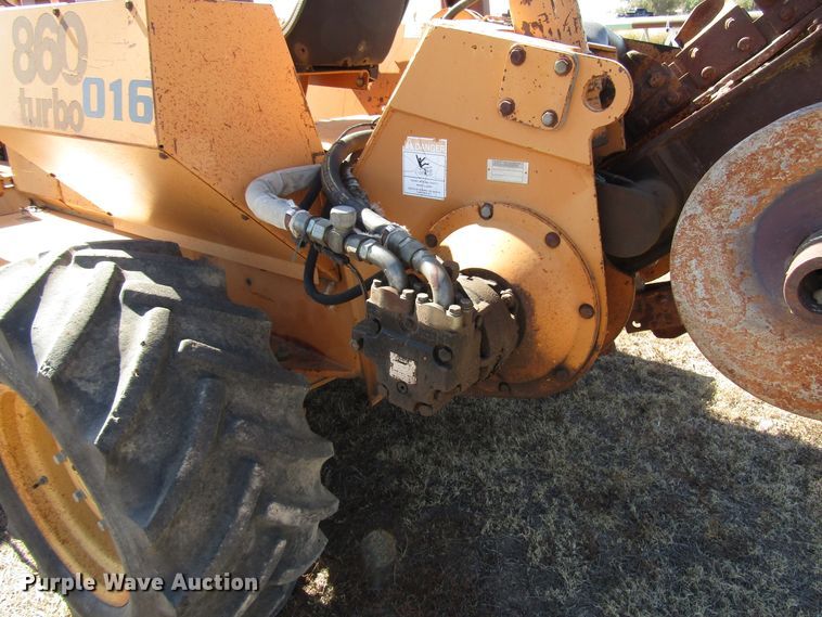 image for item DG0318 1993 Case 860 Turbo trencher