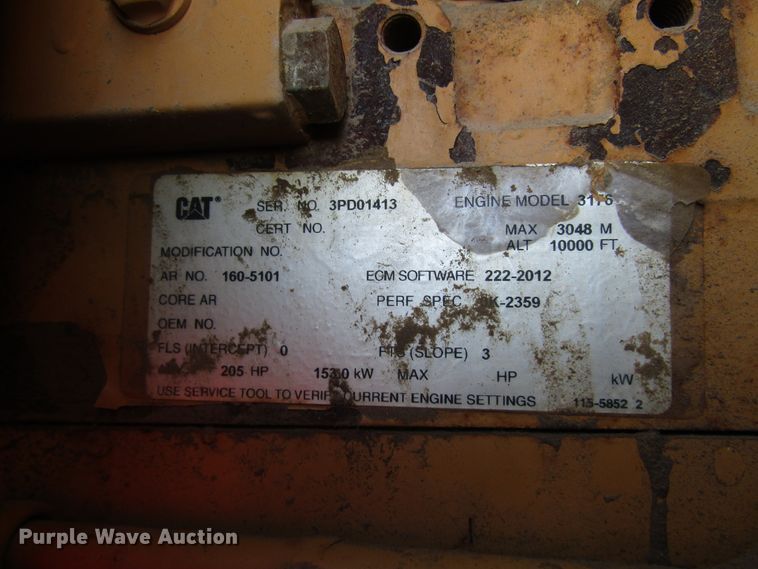 image for item DG0320 2002 Caterpillar 140H motor grader