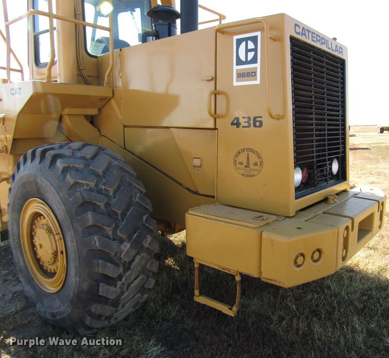 image for item DG0321 1983 Caterpillar 966D wheel loader