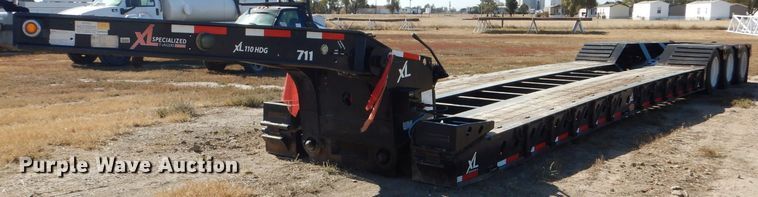 image for item DG0325 2016 XL Specialized XL110HDG lowboy equipment trailer