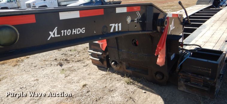 image for item DG0325 2016 XL Specialized XL110HDG lowboy equipment trailer