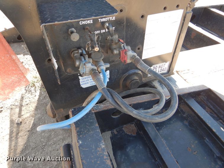 image for item DG0325 2016 XL Specialized XL110HDG lowboy equipment trailer