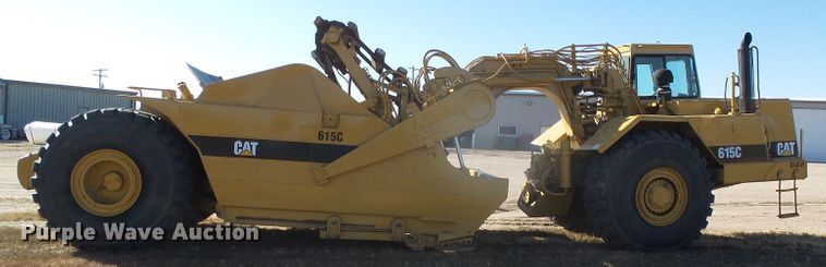 image for item DG0326 1995 Caterpillar 615C elevating scraper