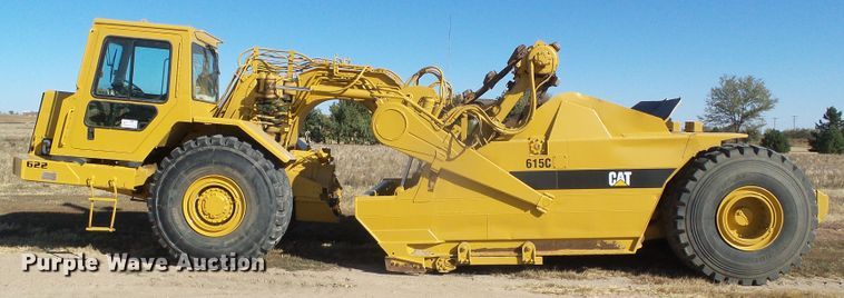 image for item DG0326 1995 Caterpillar 615C elevating scraper