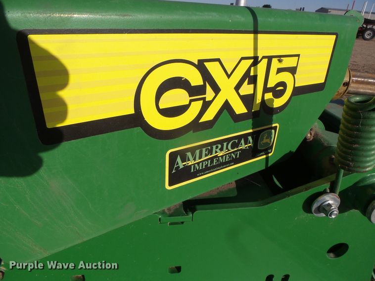 image for item DG0327 John Deere CX15 bat wing mower