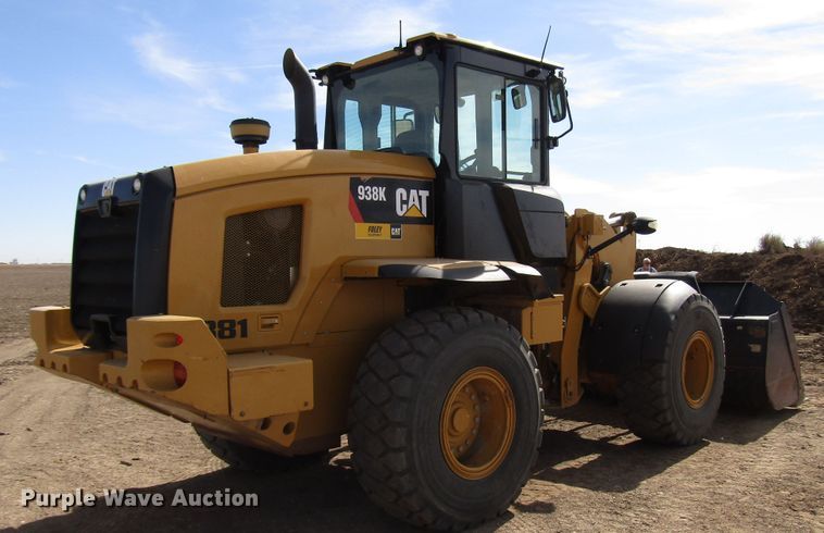 image for item DG6580 2012 Caterpillar 938K wheel loader
