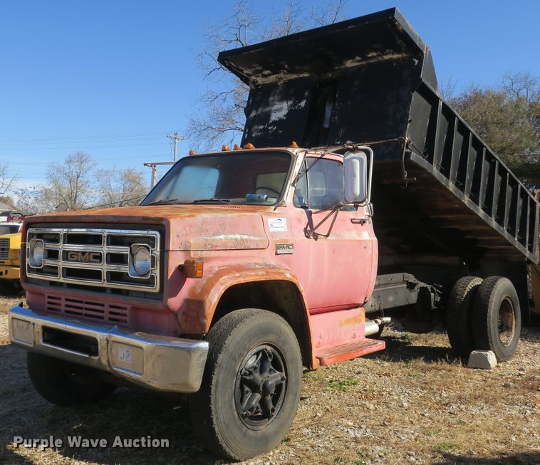 image for item DB10111 1976 GMC 6500 dump truck