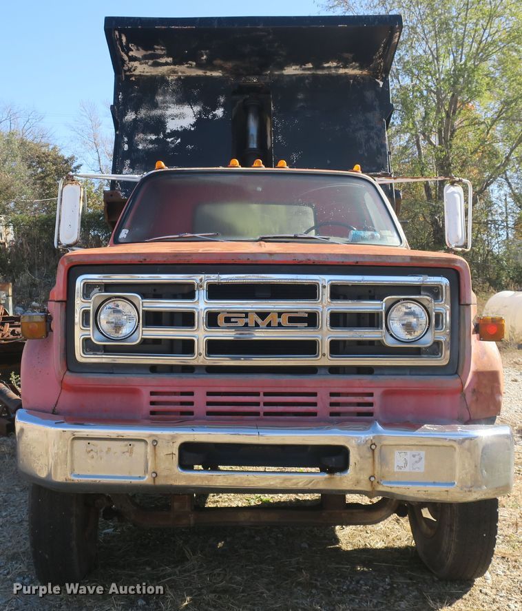 image for item DB10111 1976 GMC 6500 dump truck