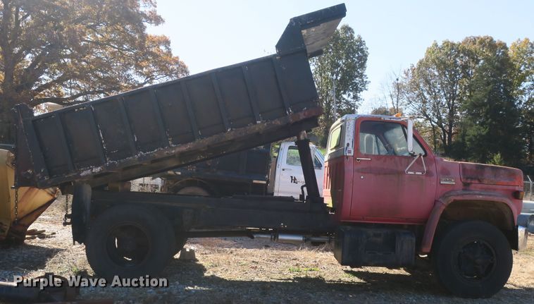 image for item DB10111 1976 GMC 6500 dump truck