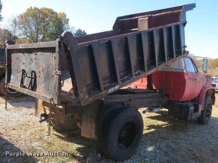 image for item DB10111 1976 GMC 6500 dump truck