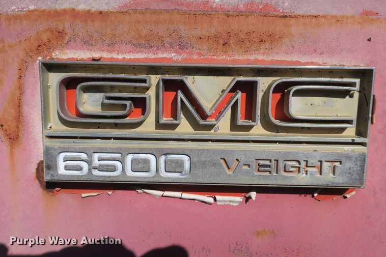 image for item DB10111 1976 GMC 6500 dump truck