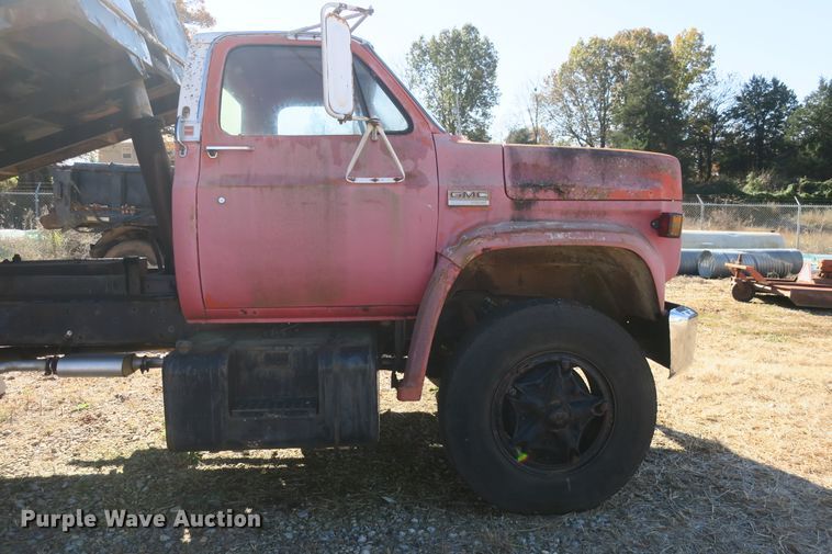image for item DB10111 1976 GMC 6500 dump truck