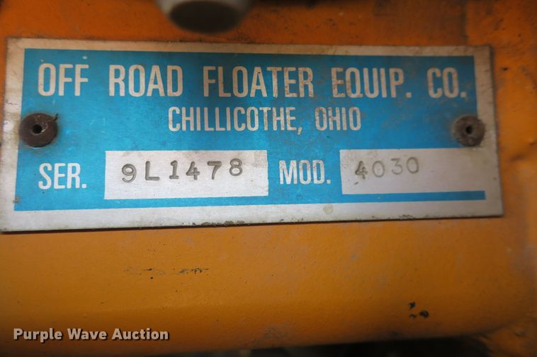 image for item DB10112 Floater Off-Road 4030 vacuum truck