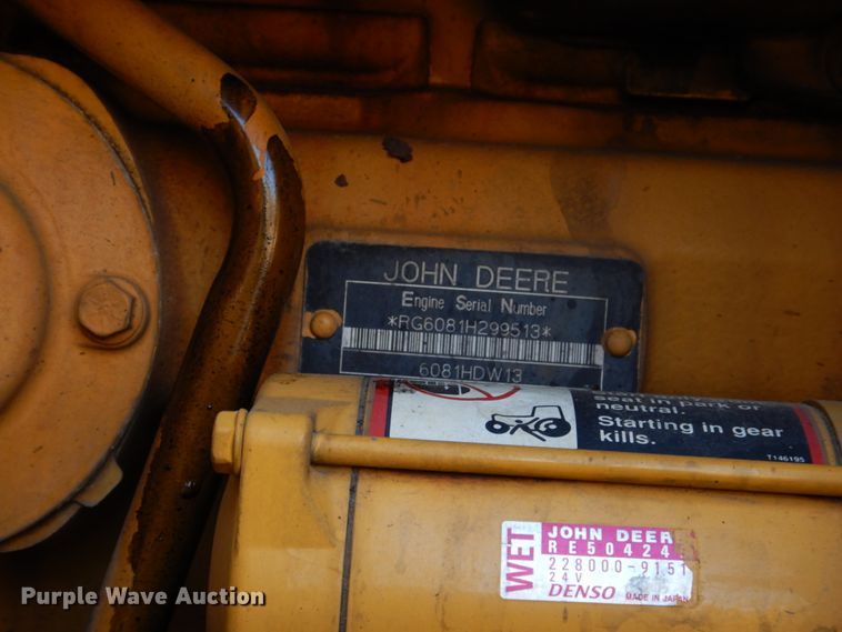 image for item DC4521 2007 John Deere 772D motor grader