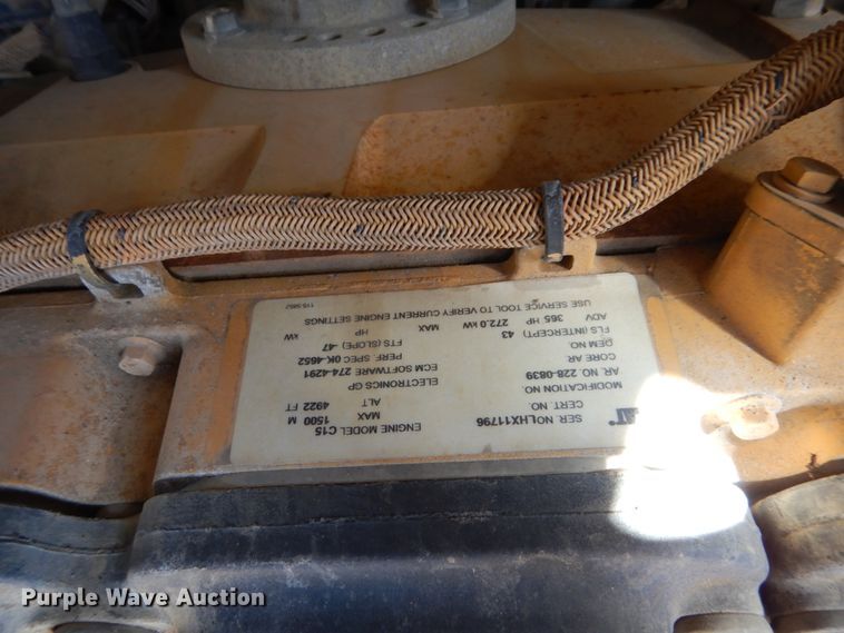 image for item DC4522 2007 Caterpillar 627G conventional scraper