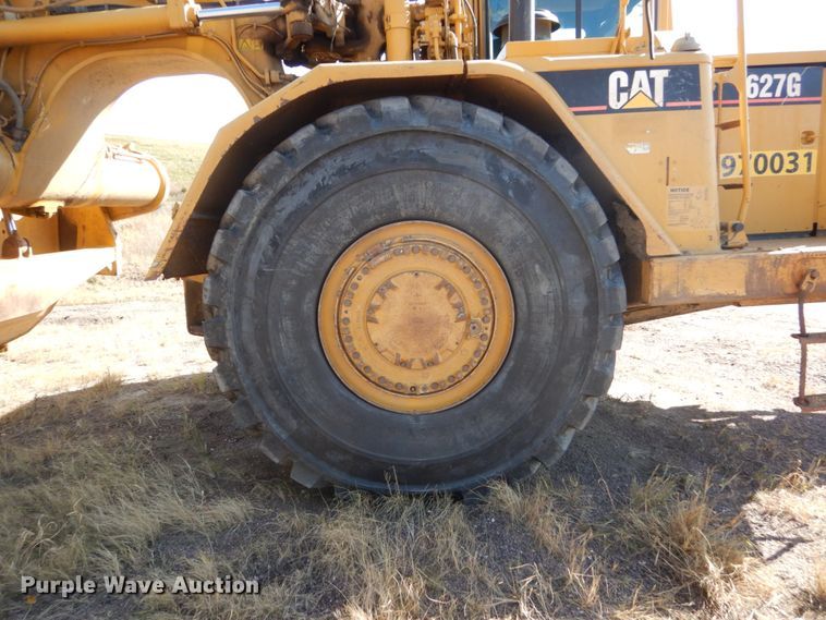 image for item DC4522 2007 Caterpillar 627G conventional scraper