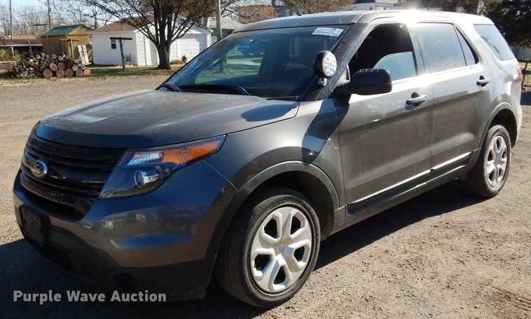 image for item DE4113 2014 Ford Explorer Police Interceptor SUV