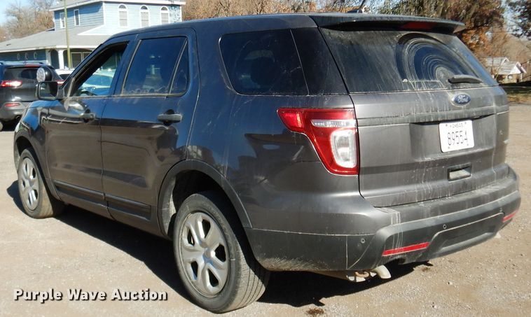 image for item DE4113 2014 Ford Explorer Police Interceptor SUV