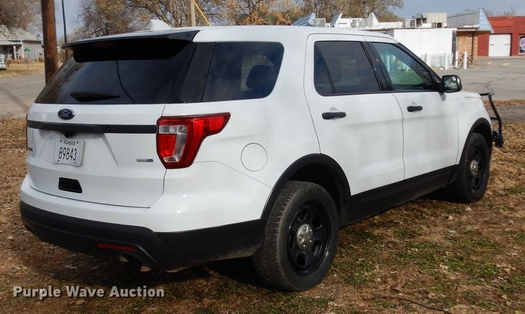 image for item DE4130 2016 Ford Explorer Police Interceptor SUV