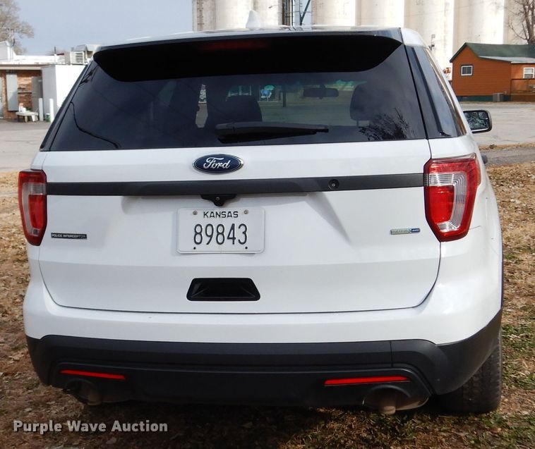 image for item DE4130 2016 Ford Explorer Police Interceptor SUV