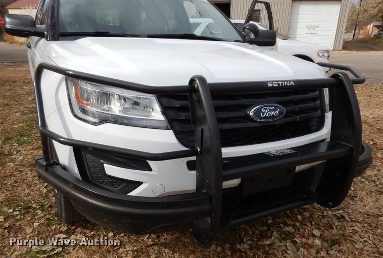 image for item DE4130 2016 Ford Explorer Police Interceptor SUV