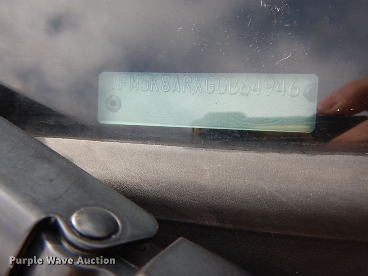 image for item DE4130 2016 Ford Explorer Police Interceptor SUV