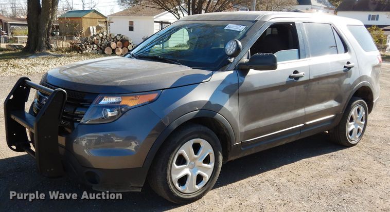 image for item DE4136 2015 Ford Explorer Police Interceptor SUV