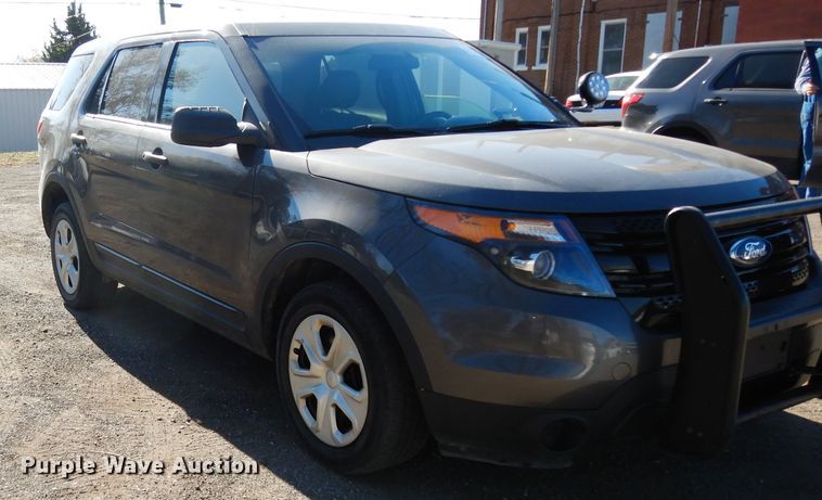 image for item DE4136 2015 Ford Explorer Police Interceptor SUV