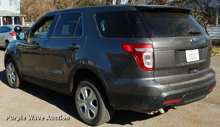 image for item DE4136 2015 Ford Explorer Police Interceptor SUV