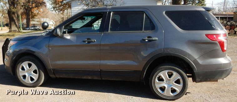 image for item DE4136 2015 Ford Explorer Police Interceptor SUV