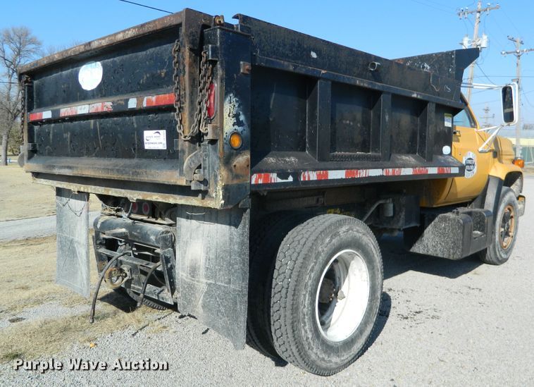 image for item DE4365 1988 Chevrolet C50 dump truck