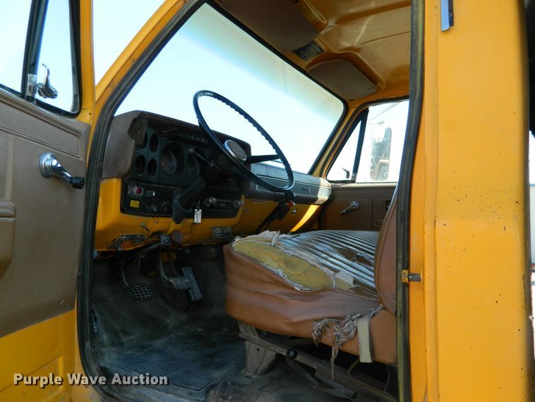image for item DE4365 1988 Chevrolet C50 dump truck