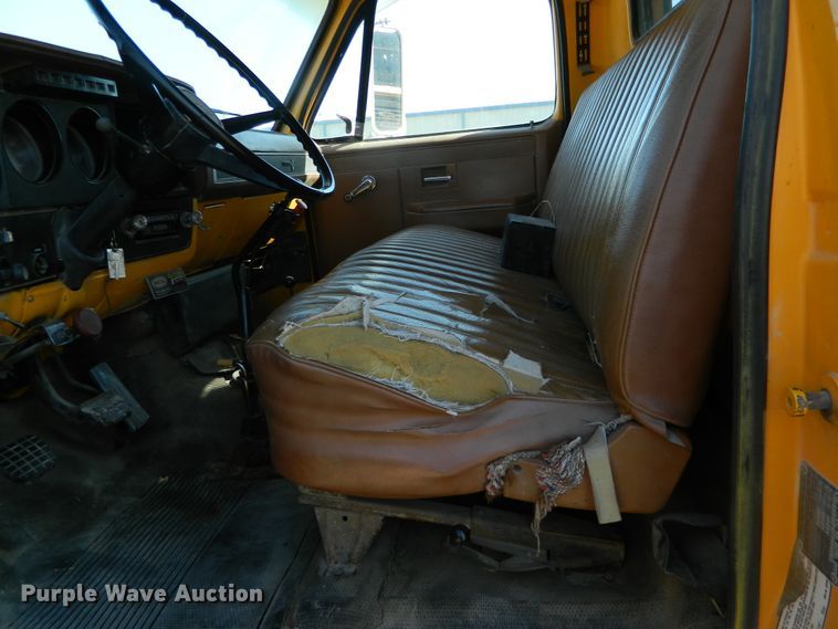 image for item DE4365 1988 Chevrolet C50 dump truck