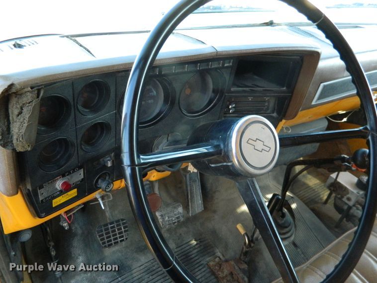 image for item DE4365 1988 Chevrolet C50 dump truck