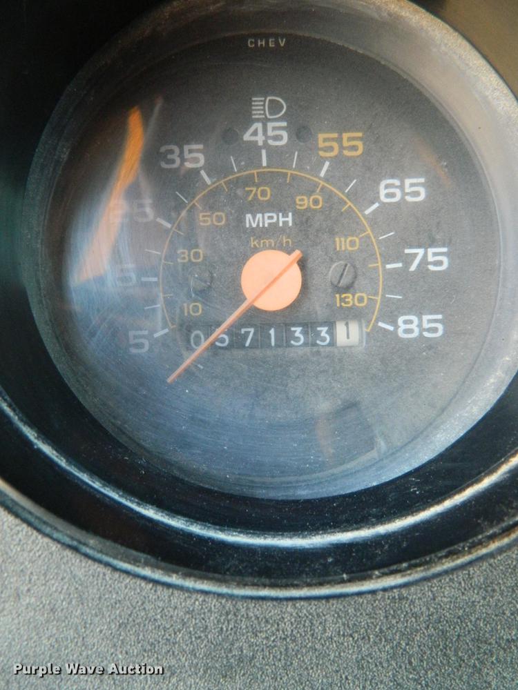 image for item DE4365 1988 Chevrolet C50 dump truck