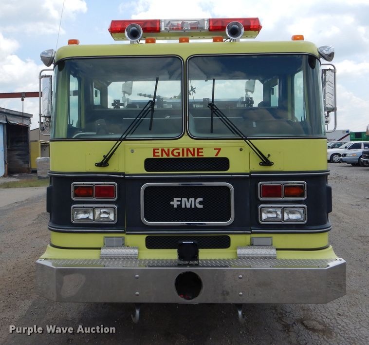 image for item DE8522 1988 Spartan GA26-2142 fire truck