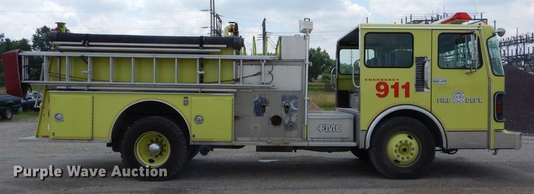 image for item DE8522 1988 Spartan GA26-2142 fire truck