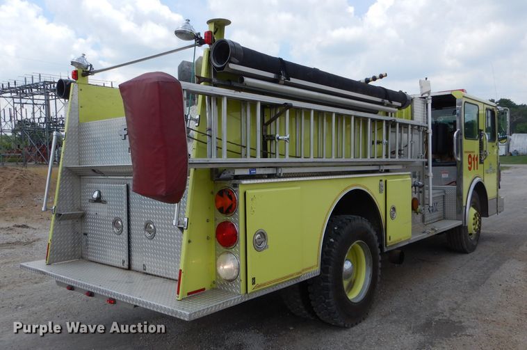 image for item DE8522 1988 Spartan GA26-2142 fire truck