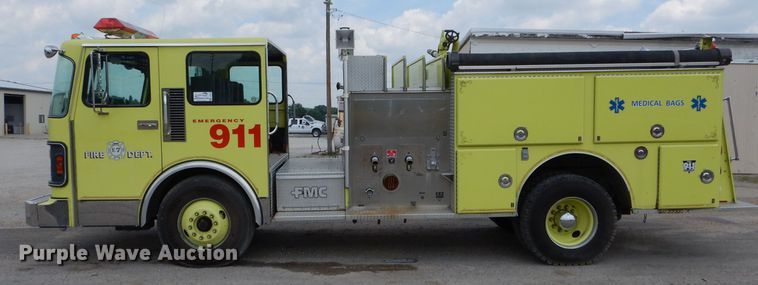 image for item DE8522 1988 Spartan GA26-2142 fire truck