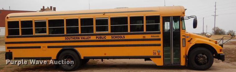 image for item DG5857 2006 Blue Bird Vision CV2807S school bus