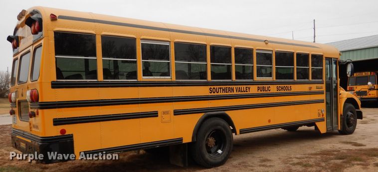 image for item DG5857 2006 Blue Bird Vision CV2807S school bus
