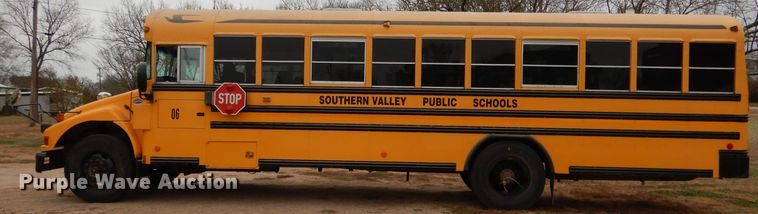 image for item DG5857 2006 Blue Bird Vision CV2807S school bus