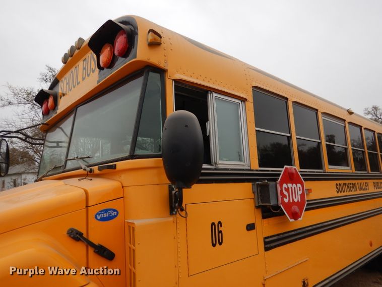 image for item DG5857 2006 Blue Bird Vision CV2807S school bus