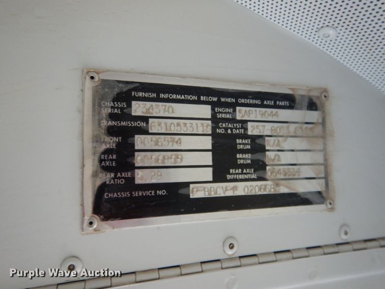 image for item DG5857 2006 Blue Bird Vision CV2807S school bus