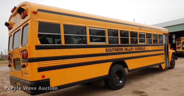image for item DG5859 2002 GMC Blue Bird CV200G school bus